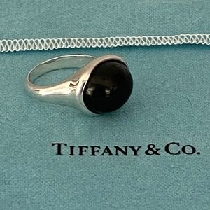Tiffany & Co Paloma Picasso Black Jade Ring